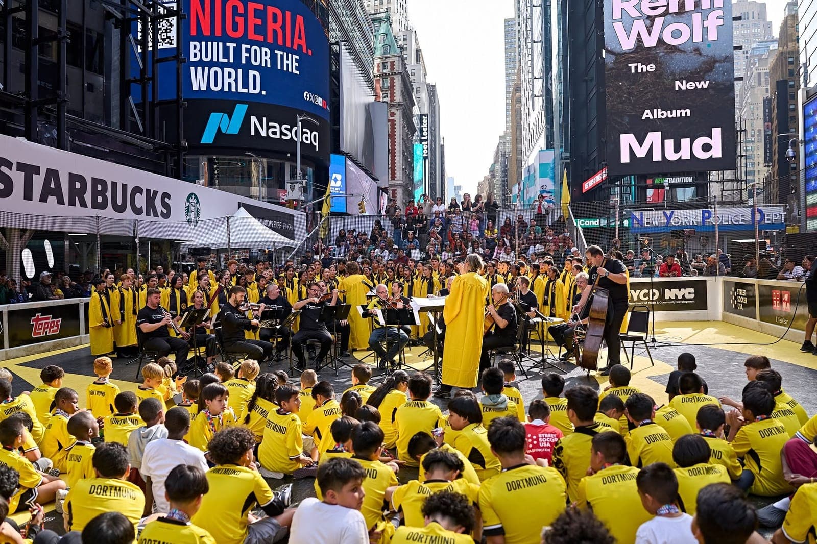 Additional photo from “Youth Chorus Brings Local Voices to Times Square.”